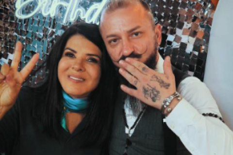 Dom Marom marca presença no aniversário de Mara Maravilha na Rede Gospel com seus gelos diferenciados Fica Frio Aí
