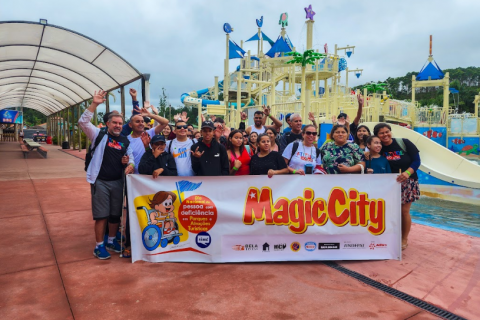 Magic City promove dia de inclusão e diversão para pessoas com deficiência